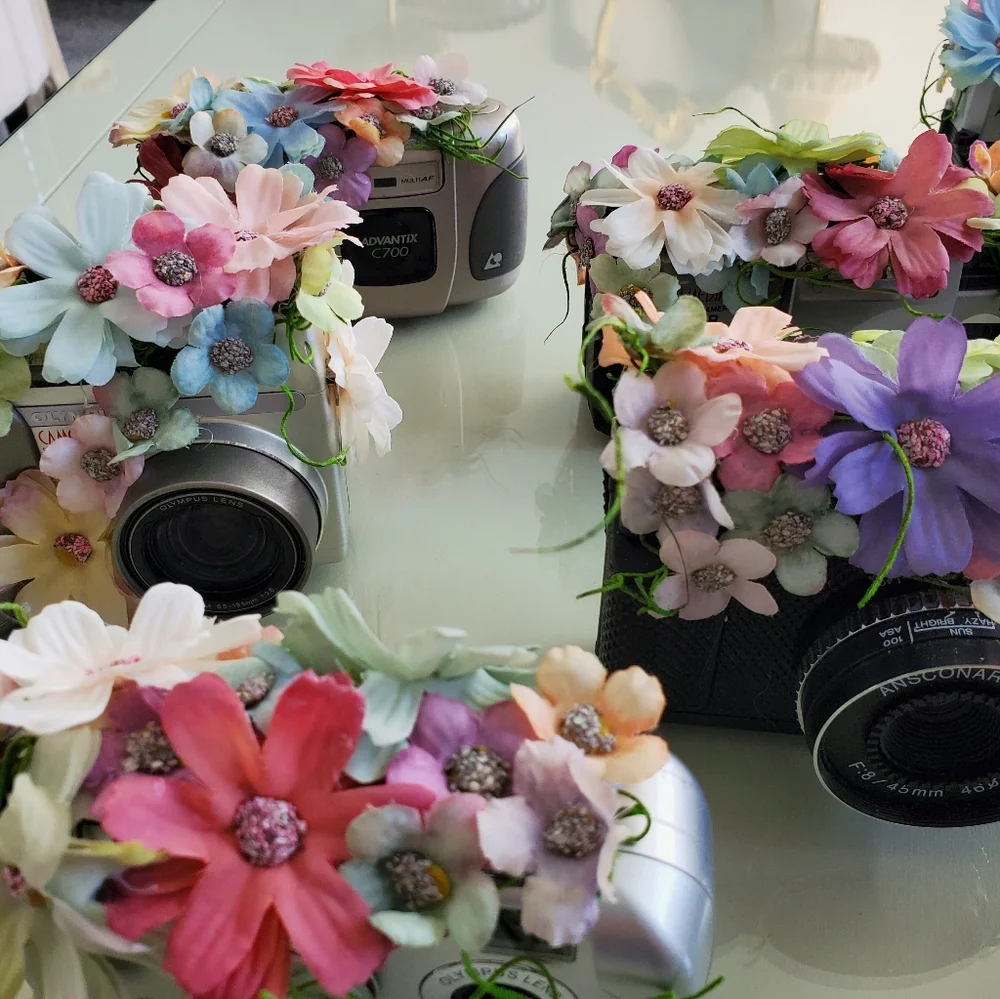 CAMERA CENTERPIECES for Photography, Travel, Adventure, Graduation or DECOR